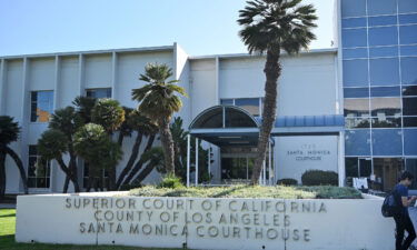 A Southern California couple is suing a fertility clinic for fraudulent concealment claiming they mistakenly transferred an embryo carrying a rare stomach cancer gene and then falsified patient records to cover up the error. The Los Angeles Superior Court is pictured here in June of 2022.