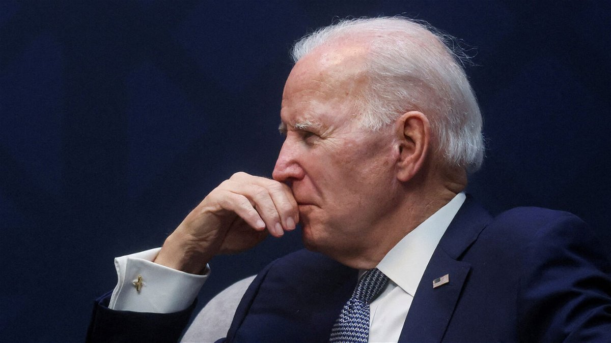 <i>Leah Millis/Reuters/FILE</i><br/>President Joe Biden issued the first veto of his presidency Monday on a resolution to overturn a retirement investment rule that allows managers of retirement funds to consider the impact of climate change and other environmental