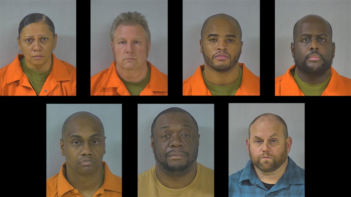 <i>Meherrin River Regional Jail</i><br/>Virginia deputies charged with the death of Irvo Otieno clockwise from top left: Tabitha Renee Levere