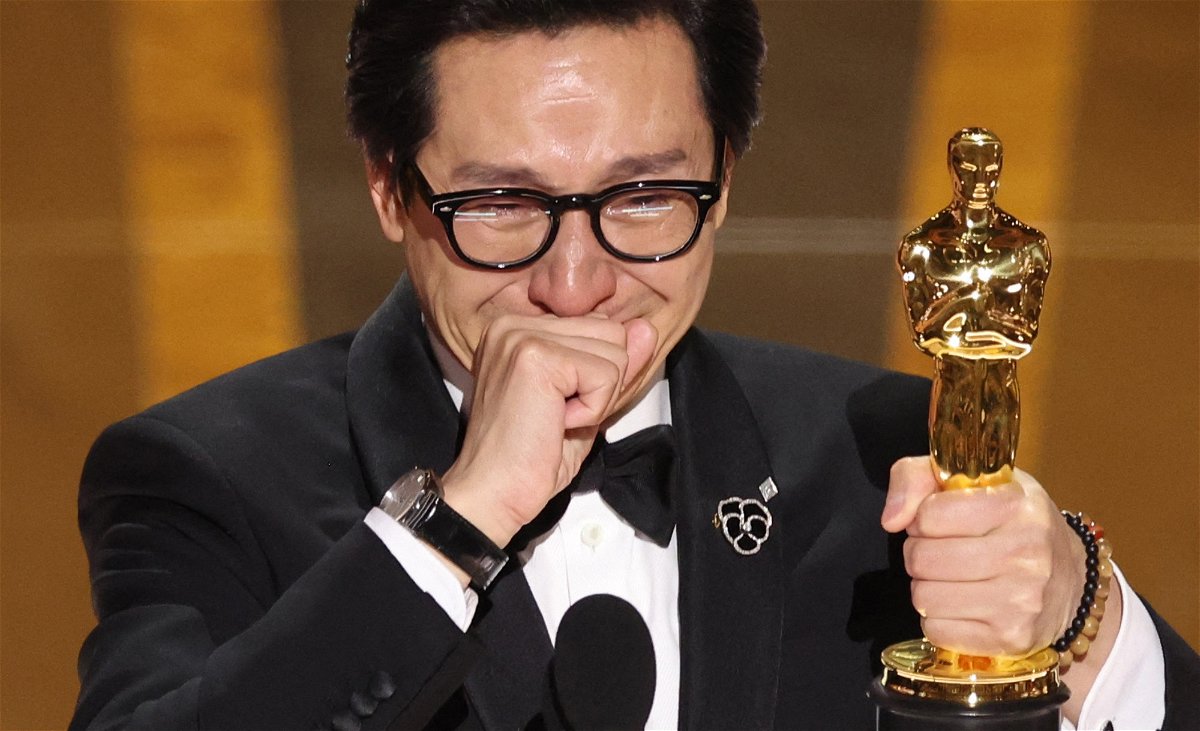 <i>Carlos Barria/Reuters</i><br/>Ke Huy Quan won the Oscar for best supporting actor for 