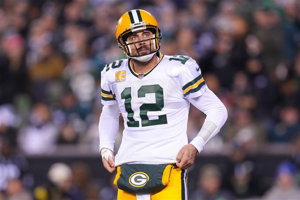 <i>Mitchell Leff/Getty Images</i><br/>Aaron Rodgers says he intends to play for the New York Jets.