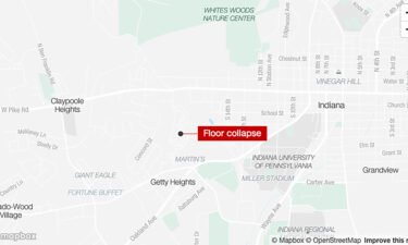 Twelve people were injured Saturday night when a floor collapsed at an off-campus apartment party near Indiana University of Pennsylvania
