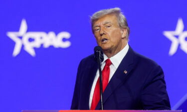 Former President Donald Trump attends CPAC at Gaylord National Convention Center in National Harbor