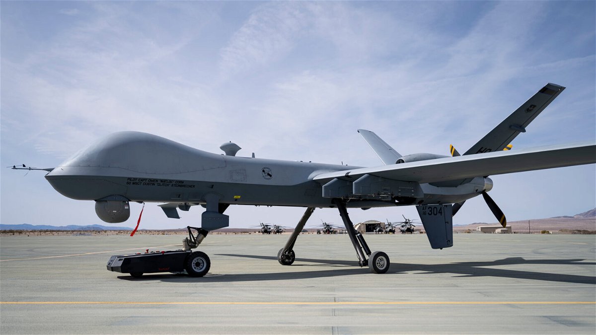 <i>Staff Sgt. Kristin West/US Air Force</i><br/>The Russian downing of a US MQ-9 Reaper drone over the Black Sea on March 14 has prompted a diplomatic spat and a race to recover some highly classified technology.