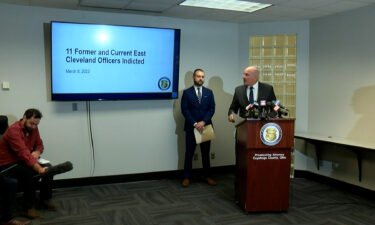 Several current and former East Cleveland police officers face charges including assault and interfering with civil rights
