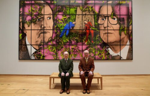 Art duo Gilbert & George debut 'The Gilbert & George Centre