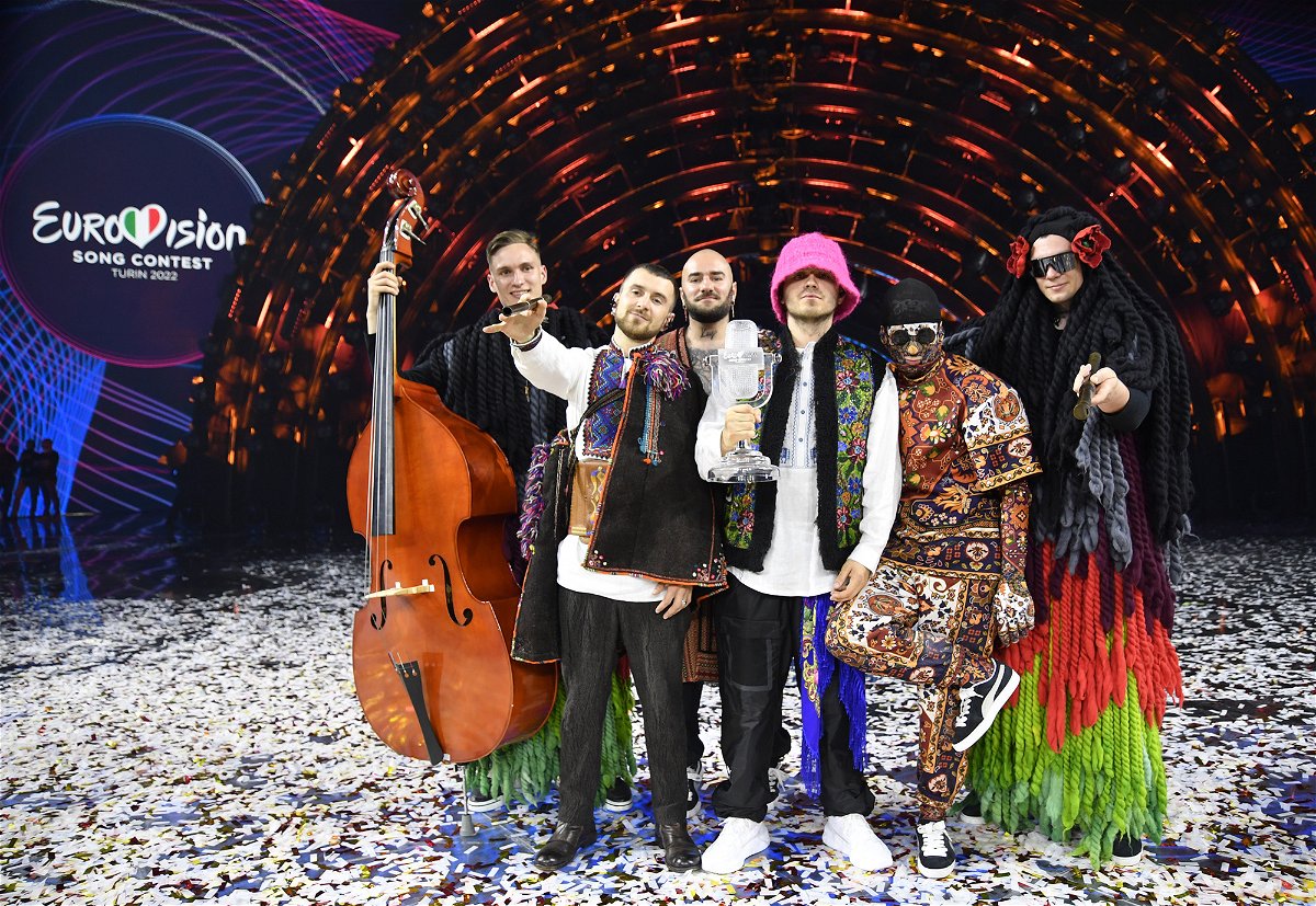 <i>Giorgio Perottino/Getty Images</i><br/>Ticketmaster crashed again on Tuesday as Eurovision fans rushed to snag tickets. Kalush Orchestra of Ukraine