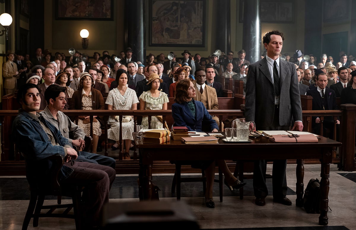 <i>Merrick Morton/HBO</i><br/>Matthew Rhys (right) goes to court in the second season of HBO's 