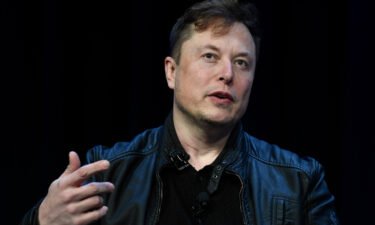 Elon Musk speaks at the SATELLITE Conference and Exhibition in March of 2020