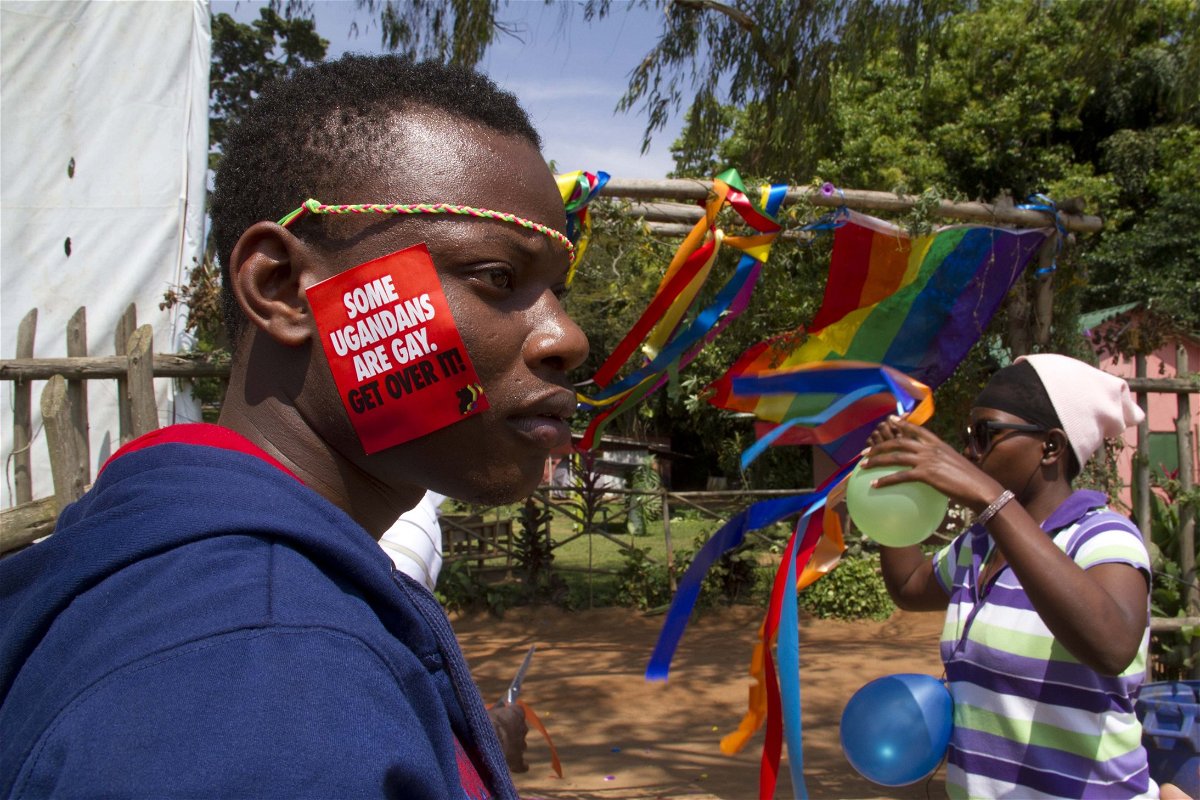 <i>ISAAC KASAMANI/AFP/Getty Images</i><br/>Ugandan lawmakers pass a hardline anti-LGBT bill. In this image