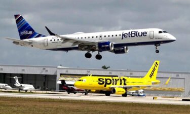The US Justice Department is suing to stop the JetBlue-Spirit Airlines merger.