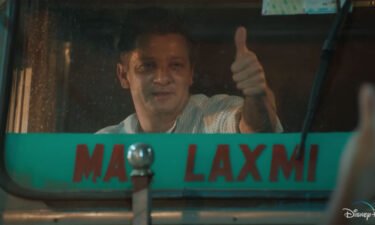 Jeremy Renner is seen here in the trailer for new series 'Rennervations.'
