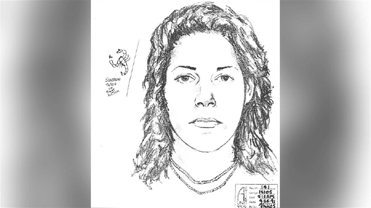 <i>Richmond County DA Office</i><br/>A police sketch of Christine Belusko