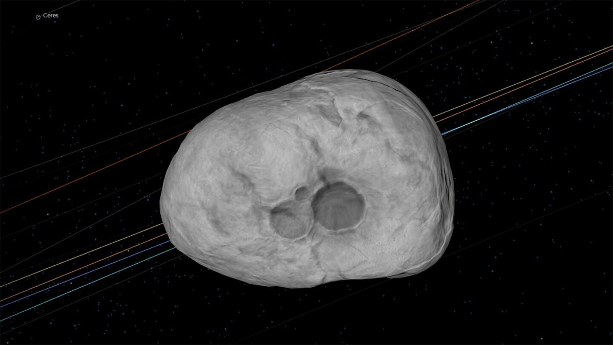 <i>NASA</i><br/>Astronomers recently spotted the 2023 DW asteroid