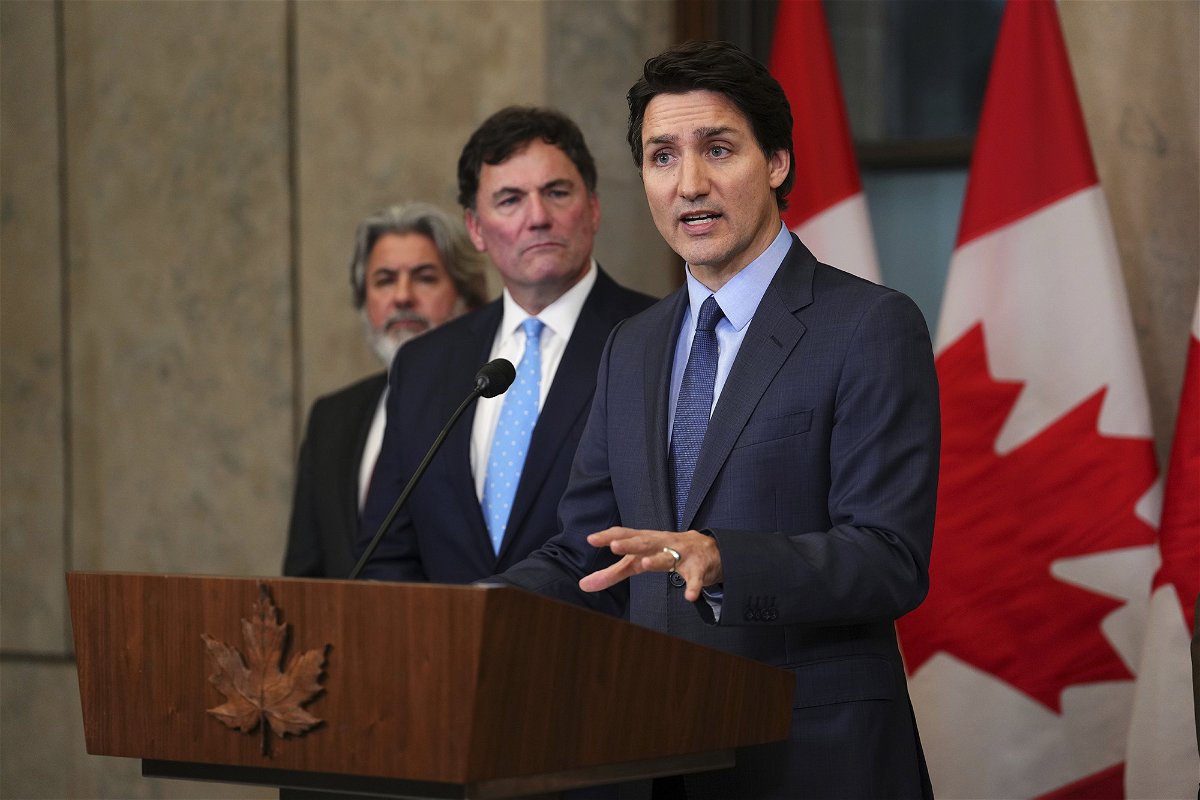 <i>Sean Kilpatrick/AP</i><br/>Canadian Prime Minister Justin Trudeau is investigating foreign interference in Canada's elections.