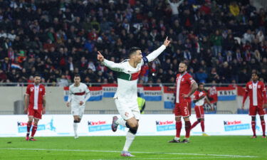 Ronaldo scored his 121st and 122nd international goals for Portugal against Luxembourg.