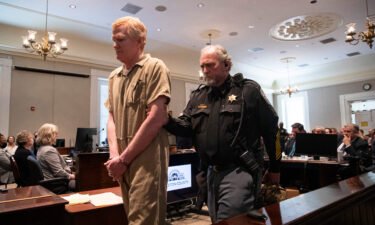 Alex Murdaugh sentenced to life in prison after conviction in double murder trial during his sentencing at the Colleton County Courthouse in Walterboro