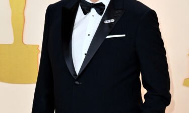 Brendan Fraser on the red carpet at the 2023 Oscars.