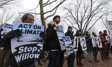 Environmental and indigenous groups have filed two lawsuits challenging the Willow Project on Alaska's North Slope after the Biden administration approved the oil drilling venture. Activists gathered in front of the White House on January 10 to protest.