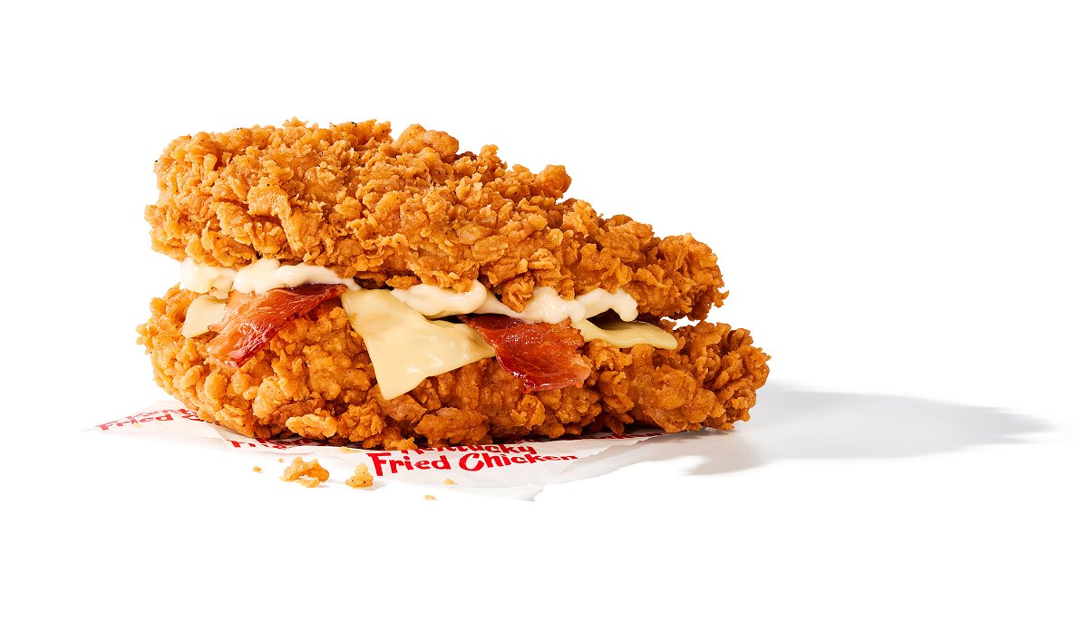 <i>KFC</i><br/>KFC's Double Down returns on March 6.