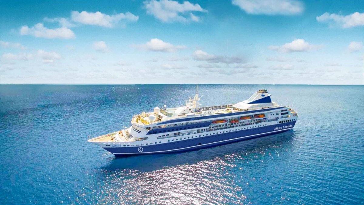 <i>Life at Sea Cruises</i><br/>The MV Gemini will take three years to travel round the world.