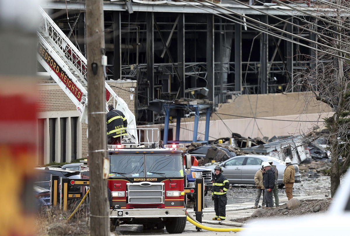 <i>Joshua Gunter/AP</i><br/>Health advocates are urging the officials to test for lead contamination near the site of I. Schumann & Co. facility outside of Cleveland