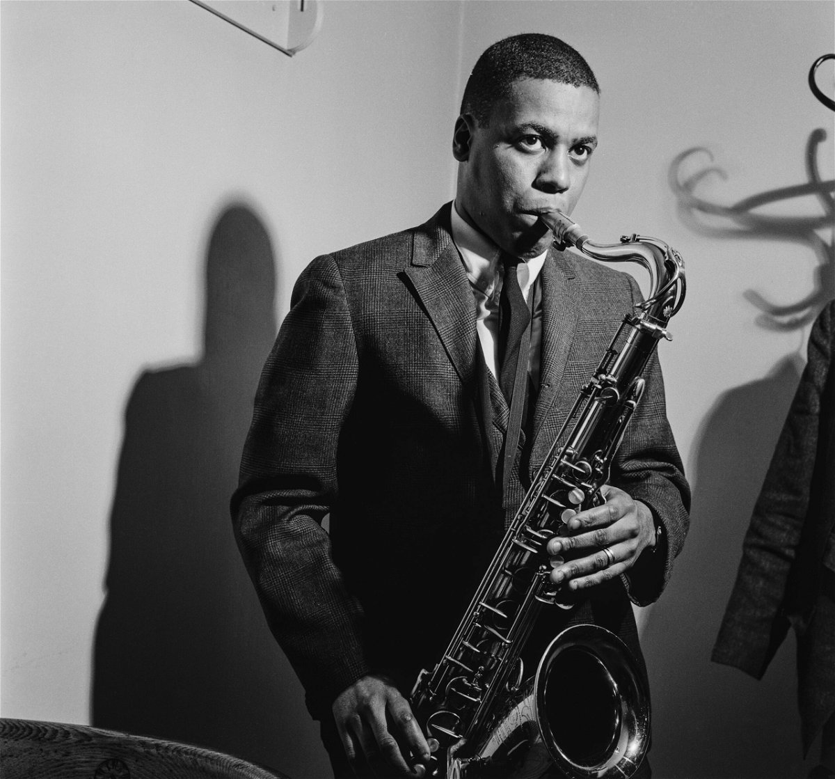 <i>Bill Wagg/Redferns/Getty Images</i><br/>American jazz saxophonist Wayne Shorter