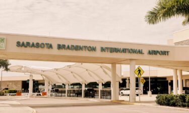 The runway incident occurred on February 16 at Sarasota Bradenton International Airport.