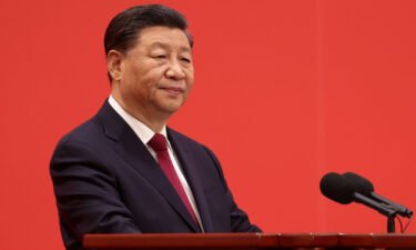 Xi Jinping's unprecedented third term as China's president was officially rubber stamped by the country's political elite on March 10. Jinping is seen here in Beijing in October 2022.