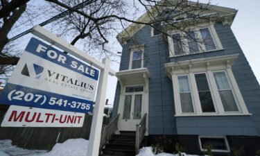 Mortgage rates rose for the fourth consecutive week. A home is listed for sale on January 25 in Portland