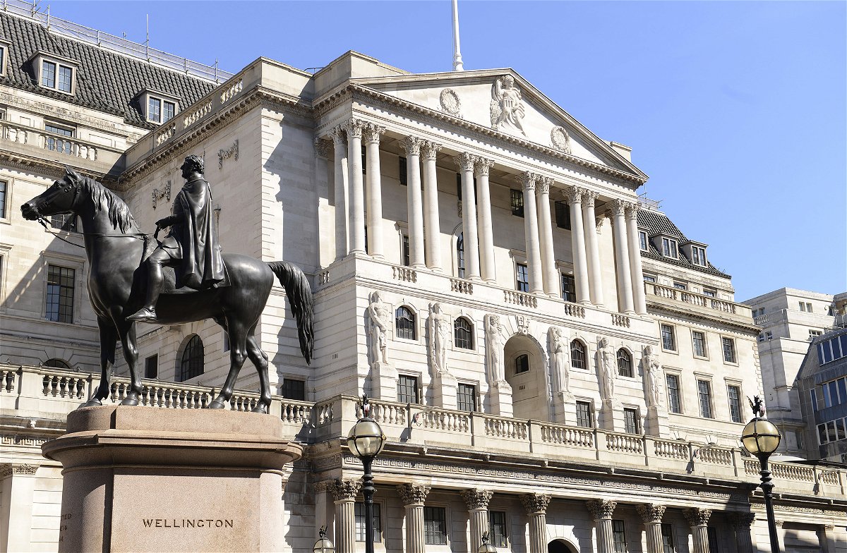 <i>Peter Dazeley/Getty Images</i><br/>The Bank of England is expected to hike rates by a quarter of a percentage point Thursday following an unexpected jump in inflation.