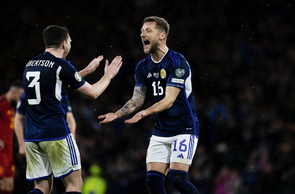 <i>Craig Williamson/SNS Group/Getty Images</i><br/>Scotland beat Spain 2-0 in a Group A Euro 2024 qualifier to earn its first victory over the Iberian nation since 1984.