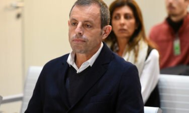 Former Barça president Sandro Rosell is one of the accused in the Prosecutor's Office report.