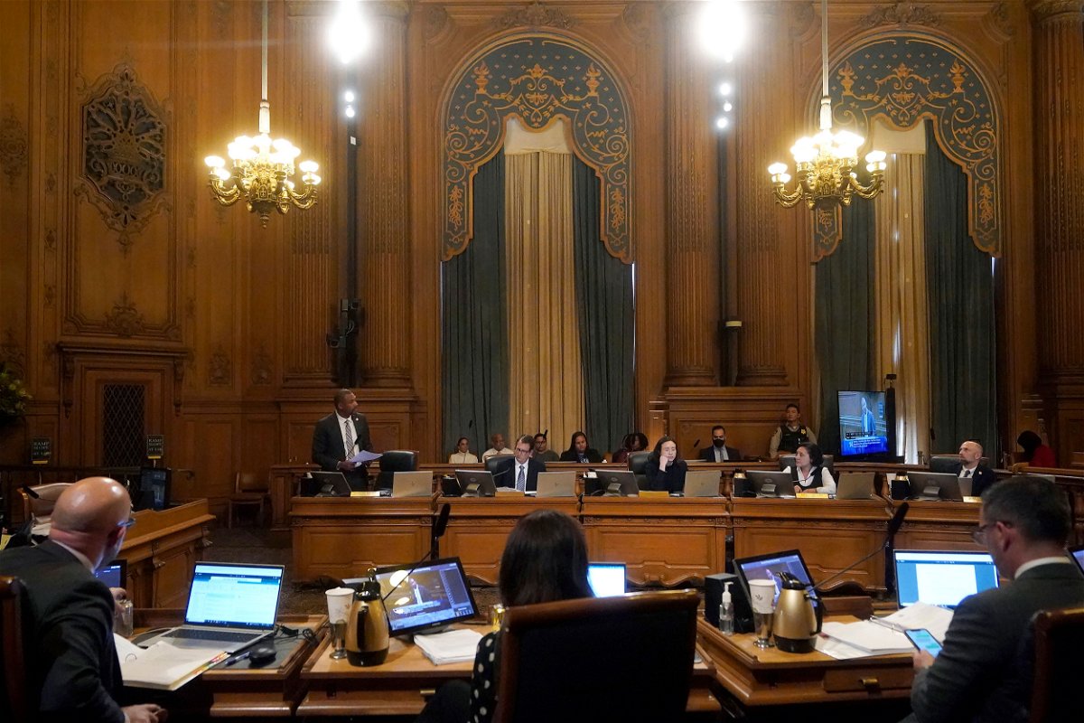 <i>Jeff Chiu/AP</i><br/>A one-time payment of $5 million to each eligible Black resident is among recommendations unanimously accepted by San Francisco's Board of Supervisors as part of a draft plan by a panel proposing reparations.