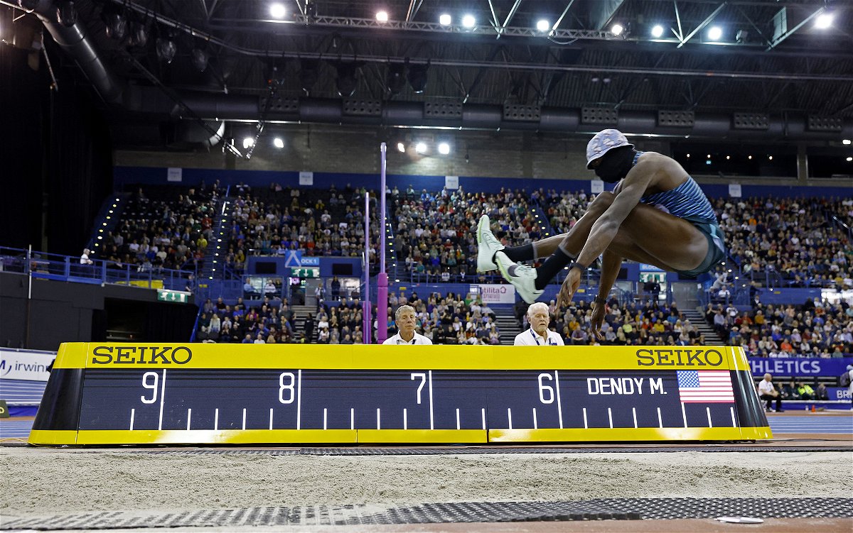 <i>Peter Cziborra/Action Images/Reuters</i><br/>Dendy ended his indoor season with victory at the World Indoor Tour Final.