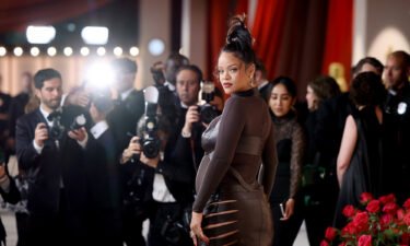 Rihanna attends the 95th Annual Academy Awards on March 12 in Hollywood