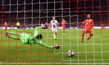 Eric Maxim Choupo-Moting scored Bayern Munich's first goal past Gianluigi Donnarumma.