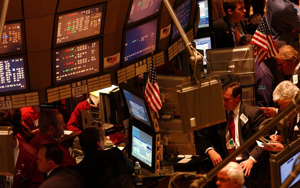 <i>David LEFRANC/Gamma-Rapho/Getty Images</i><br/>A scene from when my CNN career began. Traders working on the floor of the New York Stock Exchange in November 2001.