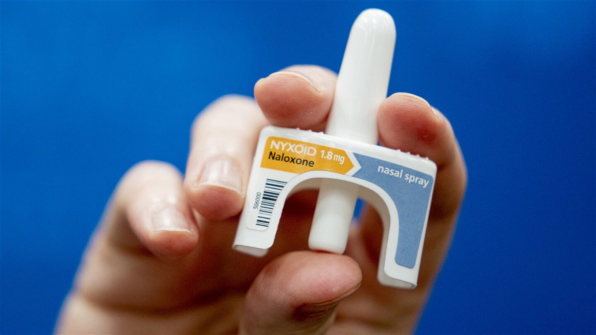 <i>Jane Barlow/PA Images/Getty Images</i><br/>The nasal spray version of naloxone may soon be available without a prescription if the FDA signs off on the recommendation. The drug can reverse the effects of opioids