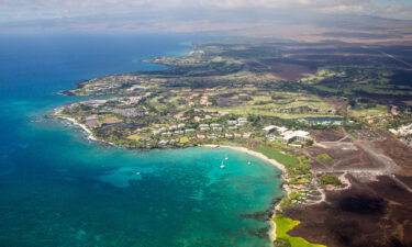 A man was bitten by a shark while swimming in Anaehoomalu Bay