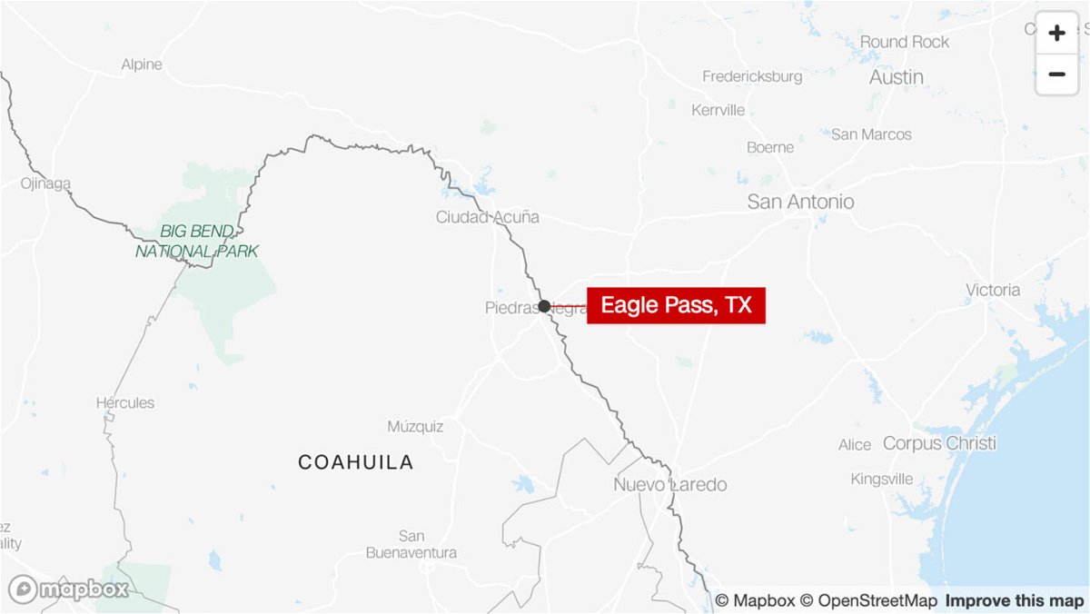 <i>MapBox</i><br/>A migrant was found dead in a train car in Texas over the weekend.