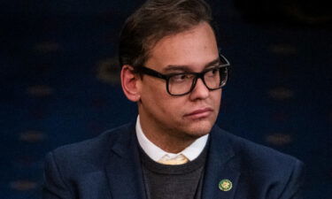 Scandal-plagued Rep. George Santos filed paperwork on March 14 with federal regulators formally declaring his 2024 candidacy. Santos is pictured at the US Capitol in Washington on January 5.