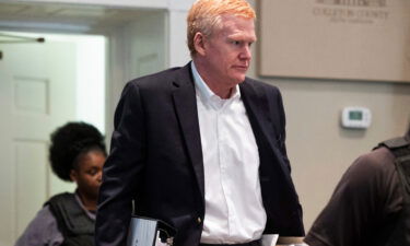 Alex Murdaugh enters the courtroom in Walterboro