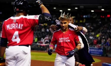 Long live the King! Harry Ford is becoming one of the faces of British baseball and scored a vital home run as GB beat Colombia.