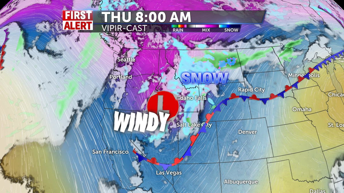 Quiet Weather For Wednesday With Snow And Rain Thursday - LocalNews8 ...