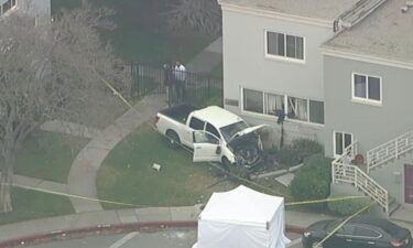 A pickup truck slammed into a mother and daughter walking to school in a crosswalk in the Mid-Wilshire district Tuesday morning