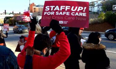 Registered nurses at Mission Hospital