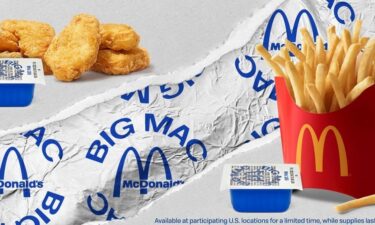 McDonald's customers who order through the app will be able to get Big Mac sauce in a dip cup from participating locations.