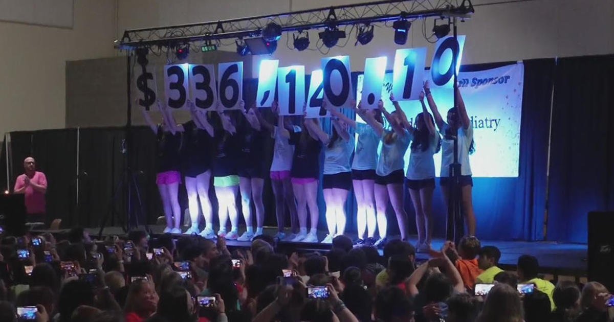 <i>KDKA</i><br/>Students at South Fayette High School broke a record raising $336
