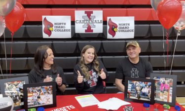 Shelley volleyball player Hailey Hillman signs with North Idaho College